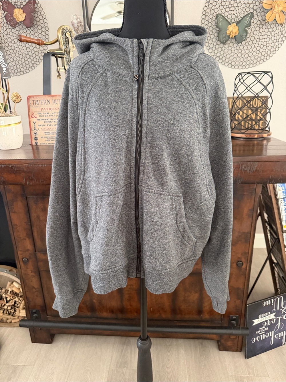 Scuba Oversized Full-Zip Hoodie
